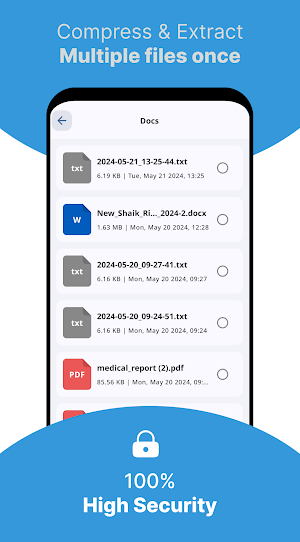 Zip Extractor - UnZIP, UnRAR Screenshot 2