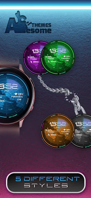 RADAR - Watch Face Digital Screenshot 2