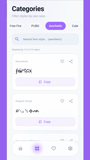 Fancy Fonts Generator Screenshot 2