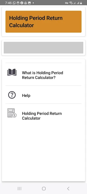 HPR Calculator Screenshot 0