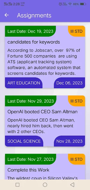 SaApp Screenshot 3