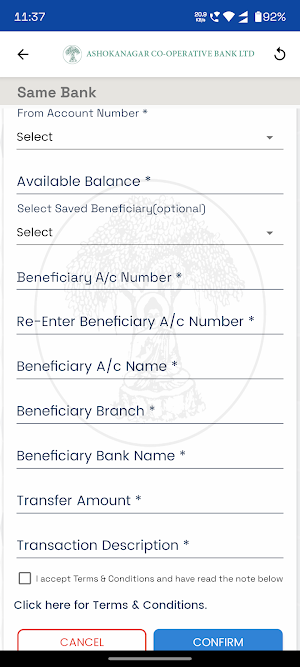 Ashokanagara Co-Operative Bank Screenshot 3
