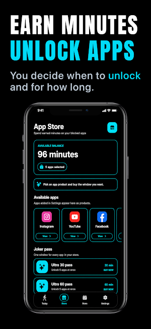 Earn Screen Time - StepStore Screenshot 3