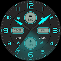 ZKin Watch Blue Firefly Quartz
