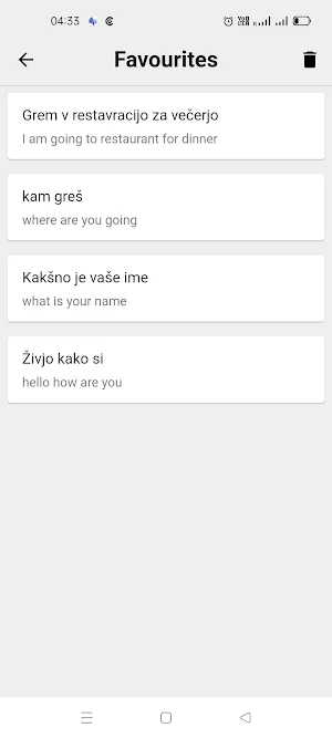 Slovenian English Translator Screenshot 3