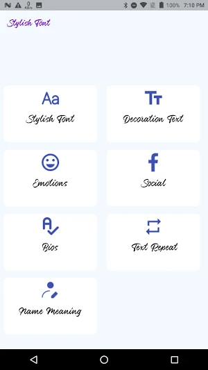 Stylish Font Screenshot 0