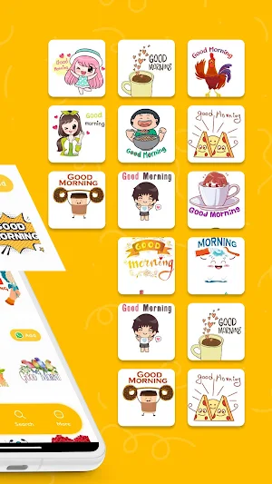 Good Morning Stickers Screenshot 2