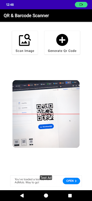 Scanify – QR Scan & Generator Screenshot 0