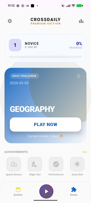 Cross Daily: Daily Crossword Screenshot 0