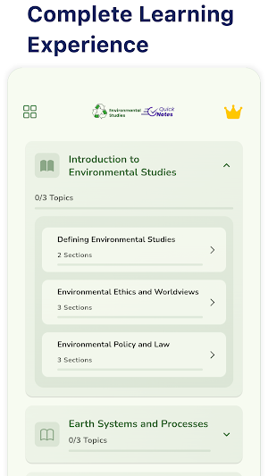Environmental Studies Screenshot 0