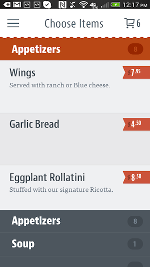 Amatos Pizza & Pasta Screenshot 2
