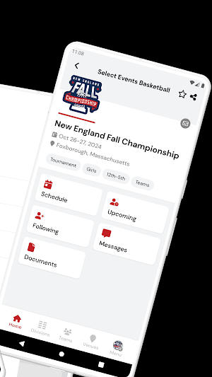 Select Events Basketball Screenshot 1