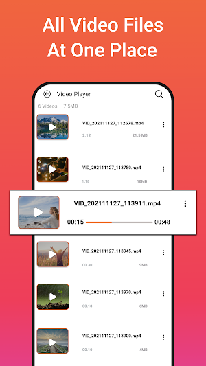 Video Player HD All Format App Screenshot 1