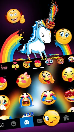 Chainsaw Unicorn Theme Screenshot 2