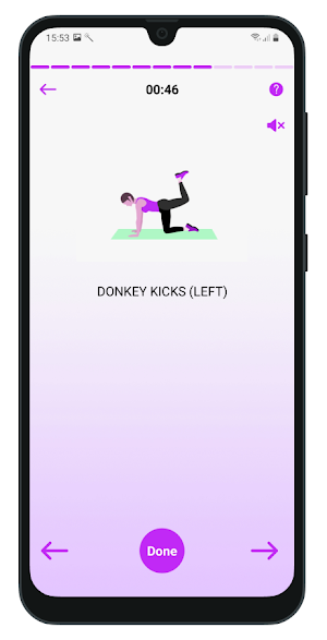 Women Workout at Home and Gym - Female Fitness App Screenshot 3