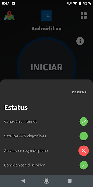 BlueTracker Screenshot 1