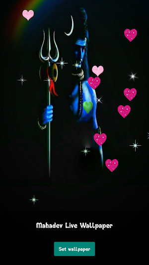 3D Shiva Live Wallpaper 4D Screenshot 0