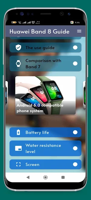 Huawei Band 8 Guide Screenshot 1
