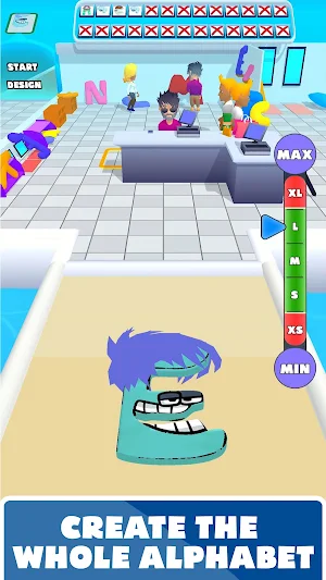 Alphabet Craft Run! Screenshot 0