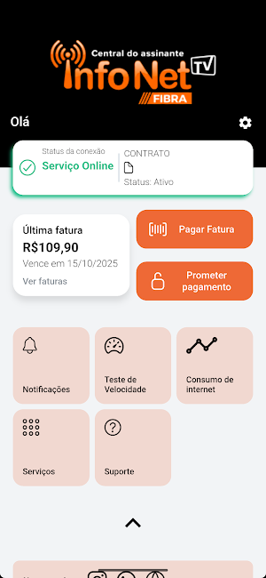 Minha InfoNet Screenshot 2