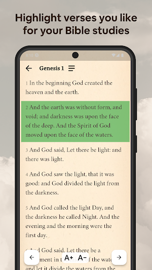 King James Bible +Daily Verses Screenshot 1