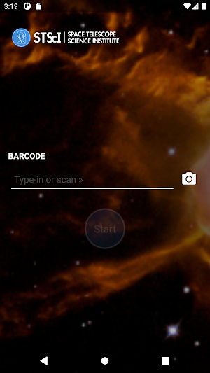 STScI Library Self-Checkout Screenshot 1