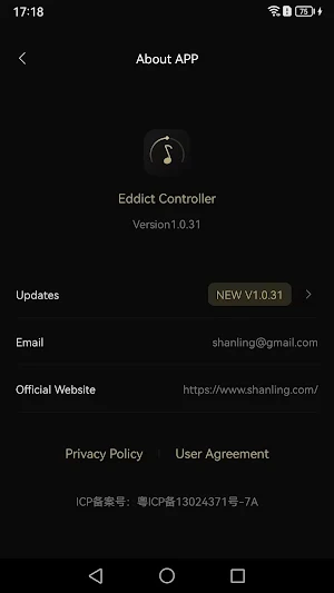 Eddict Controller Screenshot 2