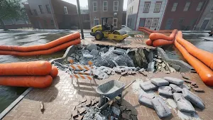 Drain City Flood Simulator 3D Screenshot 3