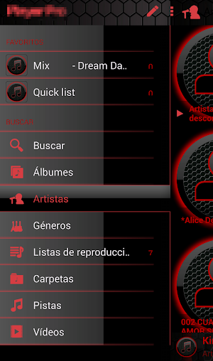 SKIN PLAYERPRO SPACE RED BLK Screenshot 3