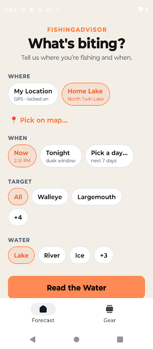 FishingAdvisor Screenshot 0