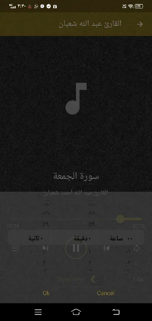 القارئ عبد الله احمد شعبان MP3 Screenshot 3