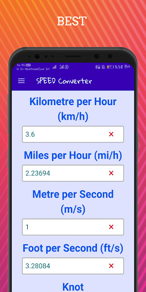 Speed Converter - Velocity Con Screenshot 0