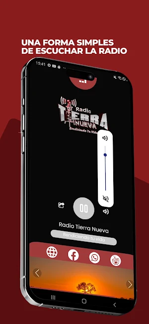 Radio Tierra Nueva Screenshot 1
