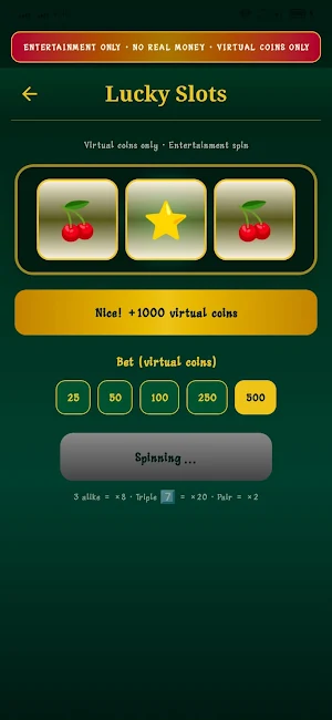 lucky 101 game Screenshot 3