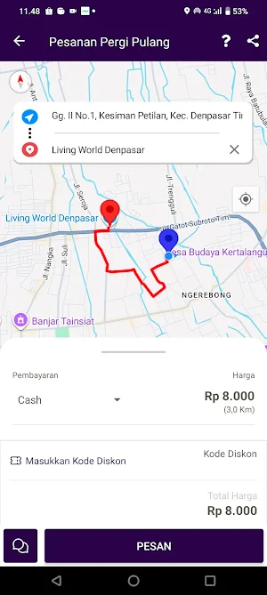 GRide - Ojek & Delivery Screenshot 1