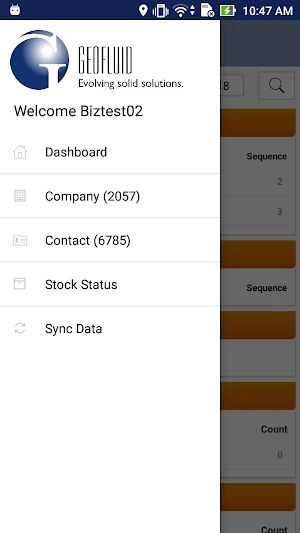 GeofluidCRM Screenshot 1