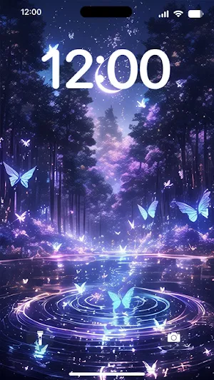Neon Live Wallpaper Glitzy Screenshot 2