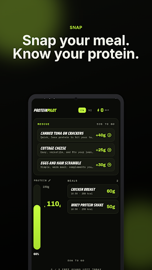 ProteinPilot: AI Protein Scan Screenshot 0