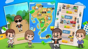 Idle Car Tycoon:  Money Clicker Adventure Screenshot 3