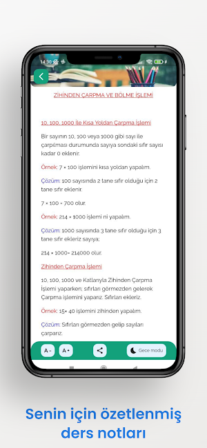Lotis - Ortaokul Ders Notlarım Screenshot 2
