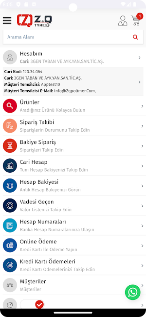 ZQTyres Screenshot 2