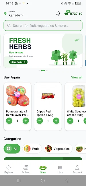 Greens ZA Screenshot 0