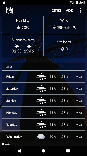 Qatar Weather Screenshot 1