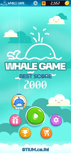 whale game (watermelon merge) Screenshot 0