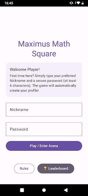 Maximus Math Square Screenshot 2