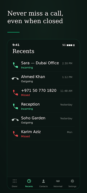 Transcenda Voice Screenshot 2