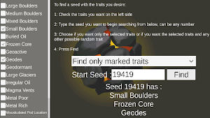 World Trait Finder for ONI Screenshot 0