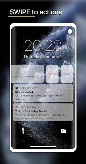 iNotify - iOS lock and notification Screenshot 2