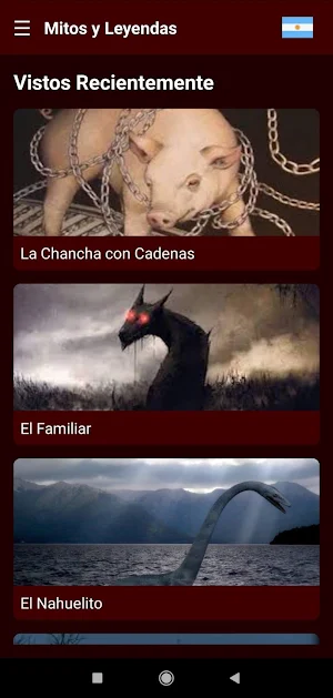Mitos y Leyendas - Argentina Screenshot 2