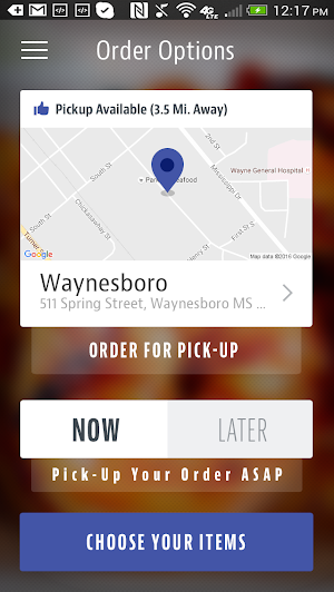 Blue Crab Grill Screenshot 1